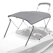 KAKIT 4 Bow Bimini Tops for Boats 1200D Oxford Boat Canopy Includes Storage Boot Easy Install