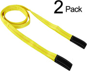 2 Pack 10' x 2" Lift Sling Straps 10,000 Pound Capacity