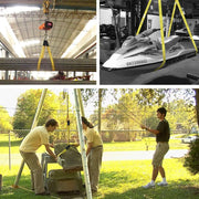 2 Pack 10' x 2" Lift Sling Straps 10,000 Pound Capacity