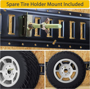 Trekassy 4 Pack 5' E-Track Rails & 17 Etrack E Track Tie-Down Rail Kit for Truck Bed, Trailers