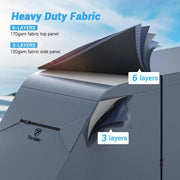 Heavy Duty 6 Layers Class C RV Cover for 23'-32' Motorhome