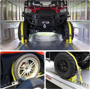Trekassy E Track Tie-Down Kit - 16 Pieces: 4 Pack 8ft E-Track Rails, 2 Pack 2ft E-Track Rails, 10 E Track Tie