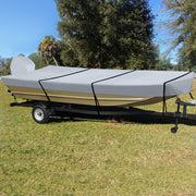 RVMasking 600d jon boat cover appearance