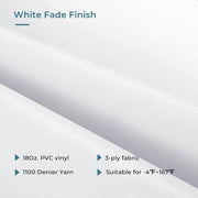 Fonzier 18oz RV Awning Fabric Replacement for Trailer Camper Awning