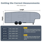How To Measure for RVMasking 7 Layer 5th Wheel RV Cover