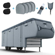 RVMasking 7 Layers Top 5th Wheel RV Cover Fits 28ft-43ft
