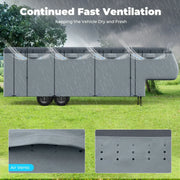 RVMasking 7 Layer 5th Wheel RV Cover Air Vents