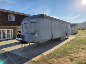 How to keep rv cover from ripping - RVMasking