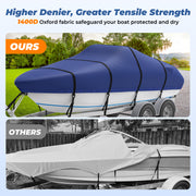 12 foot v hull boat cover