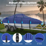 14 ft v bottom boat cover