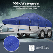 16 ft tri hull boat cover