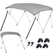 KAKIT 4 Bow Bimini Tops for Boats 1200D Oxford Boat Canopy Includes Storage Boot Easy Install