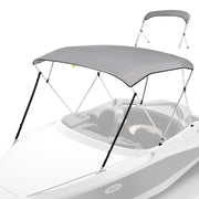 KAKIT 4 Bow Bimini Tops for Boats 1200D Oxford Boat Canopy Includes Storage Boot Easy Install