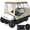 KAKIT 800D Oxford 4 Person Golf Cart Enclosure with Roll-up Windshield