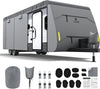 Travel Trailer RV Cover Heavy Duty 7 Layers, Anti-UV, Rip-Stop, Utility RV Cover 28'7"-31'6"