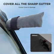 Fonzier Extra Thick 7 Layers Travel Trailer RV Cover, Anti-UV, Weatherproof, Rip-Stop, Utility Heavy Duty RV Cover for 22'1"-24'