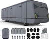 RVMasking Class A RV Cover, 9 Layers Waterproof Top (31'1"-34', Dark Gray)