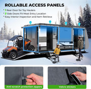 Travel Trailer RV Cover Heavy Duty 7 Layers, Anti-UV, Rip-Stop, Utility RV Cover 28'7"-31'6"