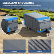 RVMasking 7 Layers Extra-Thick Travel Trailer RV Cover 34-37ft