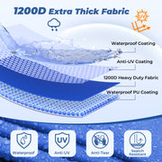 boat cover for 21 foot center console with t top