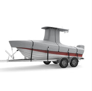 boat cover for center console with t top