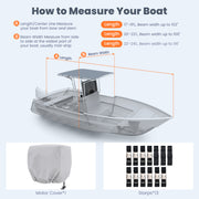 boat covers for center console boats with t top
