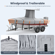 center console t top boat cover
