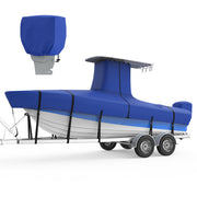 center console t top boat cover 17-28FT