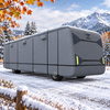 RVMasking Class A RV Cover, 9 Layers Waterproof Top (31'1"-34', Dark Gray)